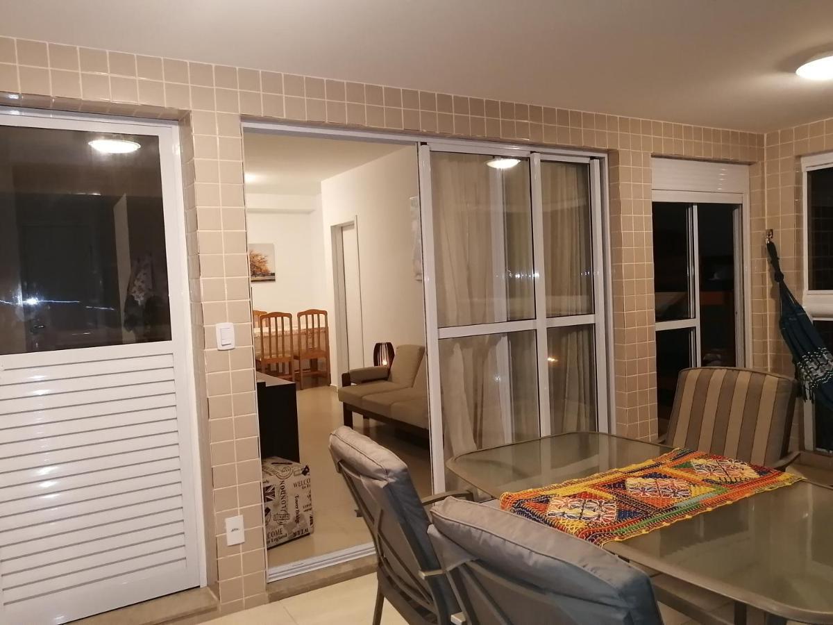 Apartamento, Ampla Sacada Com Vista Para O Mar! Itanhaém Kültér fotó