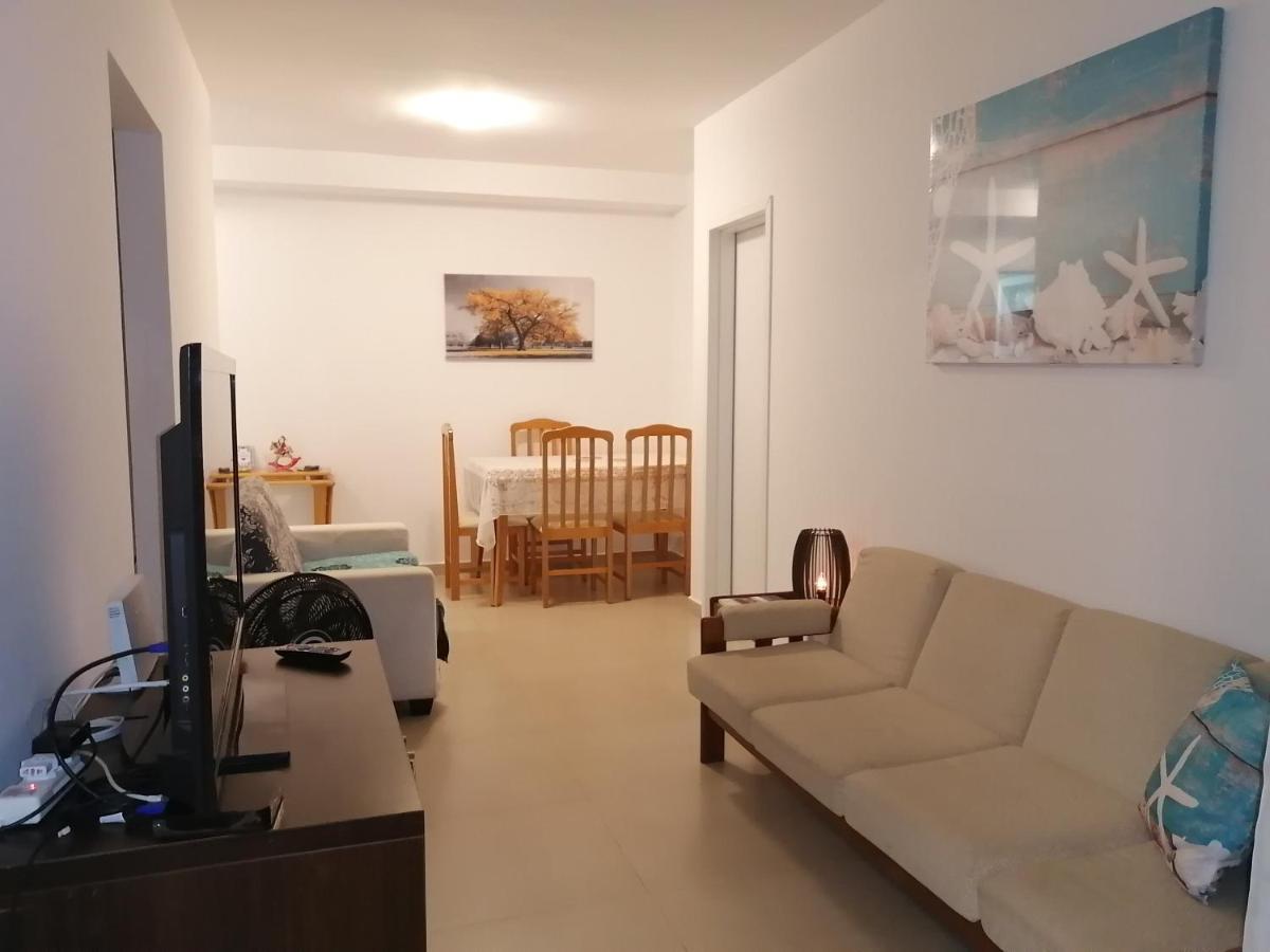 Apartamento, Ampla Sacada Com Vista Para O Mar! Itanhaém Kültér fotó