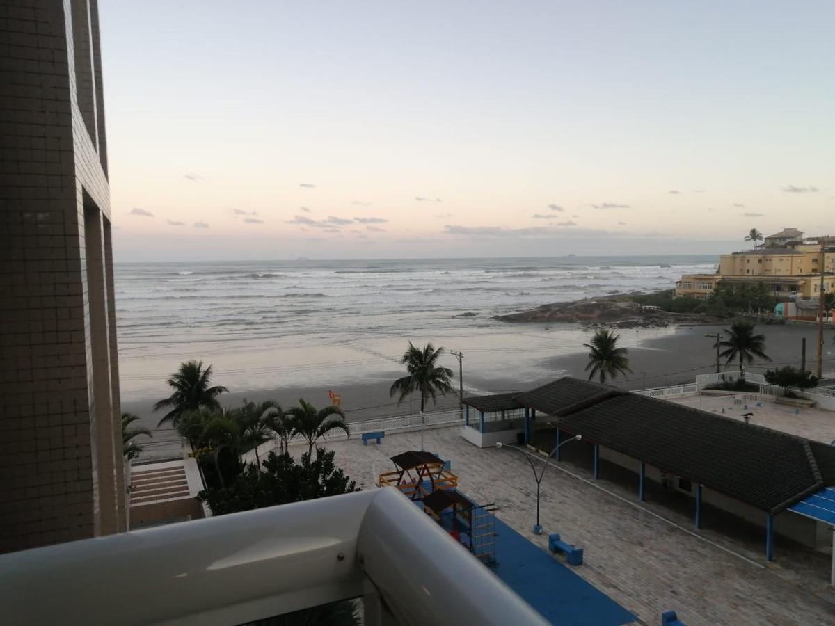 Apartamento, Ampla Sacada Com Vista Para O Mar! Itanhaém Kültér fotó
