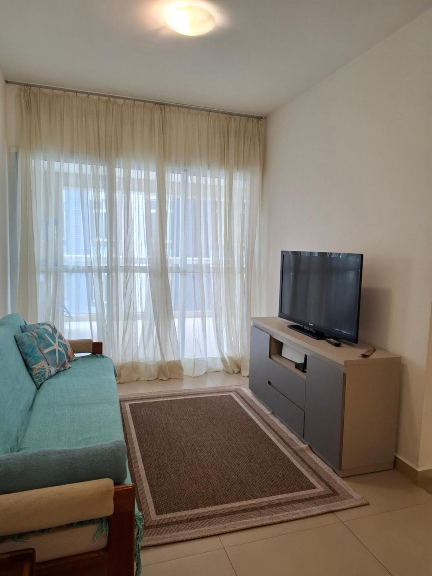 Apartamento, Ampla Sacada Com Vista Para O Mar! Itanhaém Kültér fotó